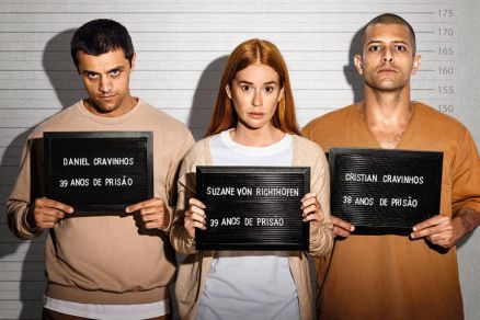 0 Felipe Simas, Marina Ruy Barbosa e Kelner Macdo na srie 'Trememb'