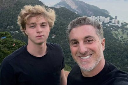 Luciano Huck e o filho do meio, Bencio
