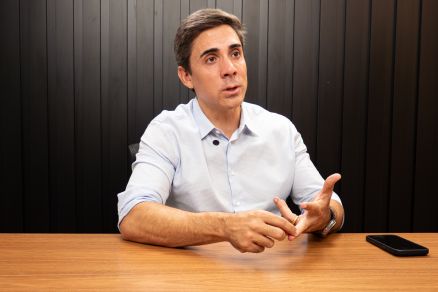 O secretrio de Estado de Educao, Alan Porto, que falou sobre a sucesso do governador Mauro Mendes