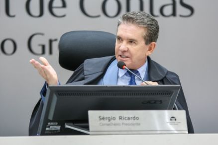 Presidente do TCE-MT, conselheiro Srgio Ricardo.