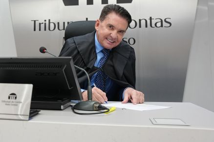 O presidente do Tribunal de Contas de Mato Grosso (TCE-MT), conselheiro Srgio Ricardo