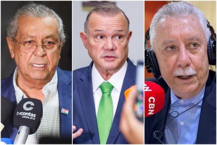 Os senadores de MT: Jayme Campos, Wellington Fagundes e Jos Lacerda