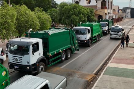 So 31 caminhes destinados a Cuiab e 15 a Vrzea Grande