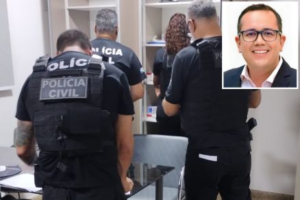 O urologista Carlos Evaristo Metello (detalhe), que foi alvo de operao da Polcia Civil 