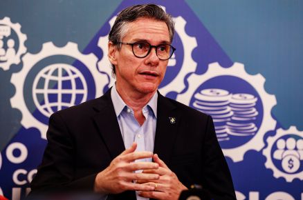 O secretrio Rogrio Gallo, que  aguardado com expectativa na Assembleia Legislativa