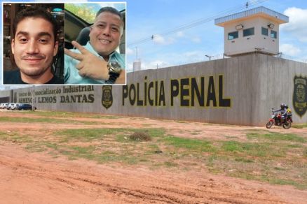 Nauder Andrade e Pauly Dourado esto entre os detidos tentando fugir da penitenciria Ahmenon, em VG