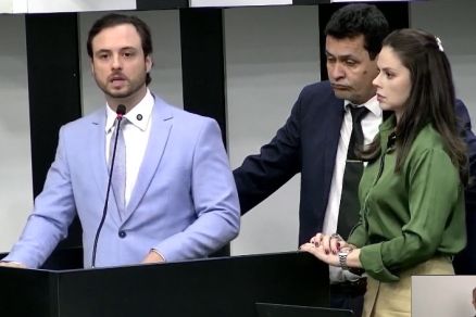 Relatrio foi lido pelos membros da CPI, vereadores Daniel Monteiro, Michelly Alencar e Kssio Coelho