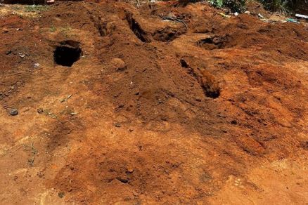 Local no qual o corpo da vtima foi localizado