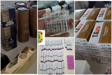 Medicamentos apreendidos pela Polcia Rodoviria Federal