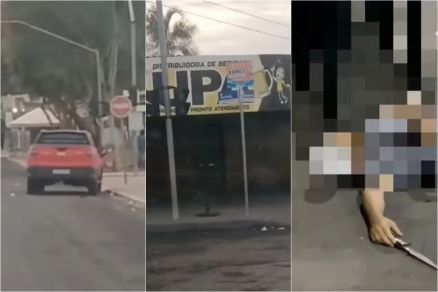 Homens se desentenderam e se atingiram com tiros e facadas em uma distribuidora 