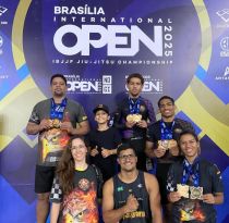 Alunos do Projeto de Jiu-Jitsu da Rotam conquistam 11 medalhas