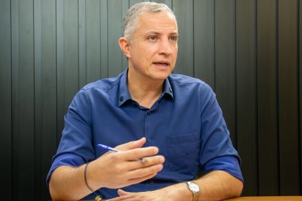 O deputado estadual Faissal Calil, que tambm elogiou o vice-governador Otaviano Pivetta