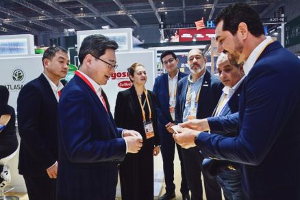 O munic�pio integrou, neste s�bado (8), a comitiva oficial que inaugurou o escrit�rio internacional da Invest MT em Xangai, na China