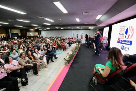 Lanamento do Programa SER Famlia Mulher Na Comunidade, no Centro de Eventos do Pantanal
