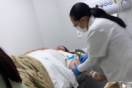 Thais Carla  hospitalizada 