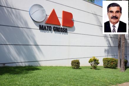 O advogado Valdemar Elpdio Pacheco (no detalhe), que faleceu nesta quarta