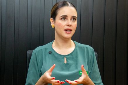 A psicloga Carolina Gomes, que atua no setor de medicina preventiva da Unimed Cuiab