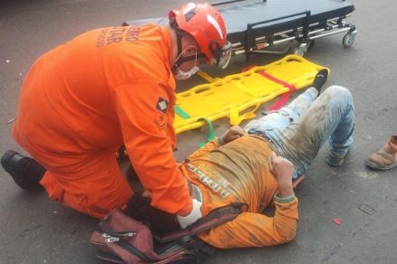 O Corpo de Bombeiros Militar de Mato Grosso atendeu duas ocorrncias de acidente de trnsito 
