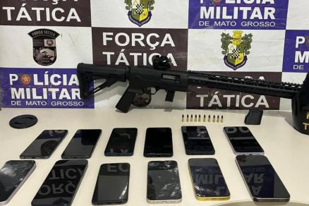 Todo o material apreendido foi encaminhado  delegacia de Polcia Civil