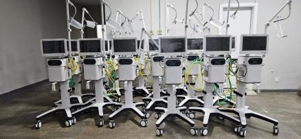 Com a chegada dos novos equipamentos, a unidade passa a contar com 28 ventiladores pulmonares