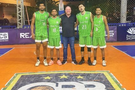 Marciel Paj, Caike Silva, Wagner Rosso, Diego Rezende e Adilson Santos