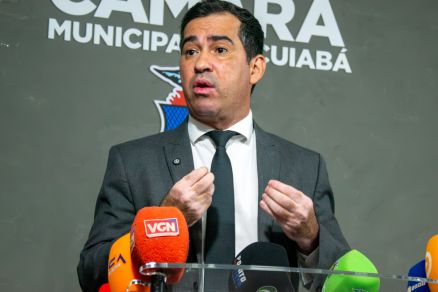 O presidente da CPI, vereador Tenente Coronel Dias