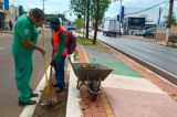 VG refora servios de limpeza e iluminao em diversos bairros