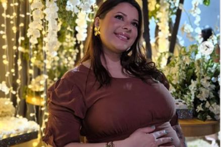 Larissa Pompermayer teve sua primeira filha; ela morreu em hospital de Cuiab