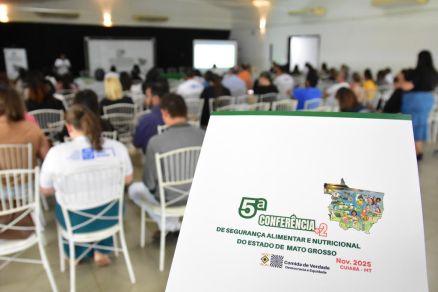 A conferncia tem como tema Erradicar a Fome e Garantir Comida de Verdade, Democracia e Equidade
