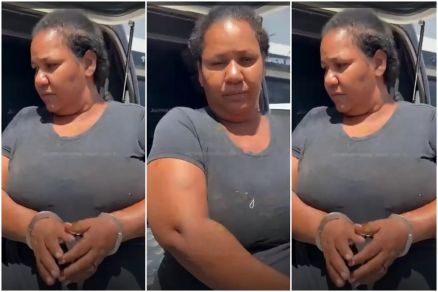 Mirian, acusada de matar o marido, mostrou marcas de agresso 