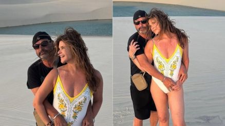 Cristiana Oliveira falou sobre incio de namoro com Sergio Bianco 