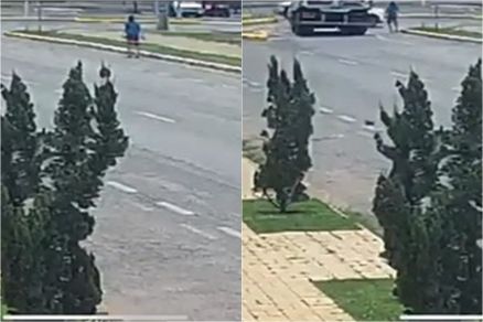 O idoso foi atropelado na esquina da Avenida Par na tarde desta tera-feira (18)