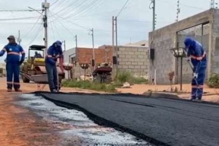 As obras de recupera��o s�o em ruas, avenidas e estradas municipais