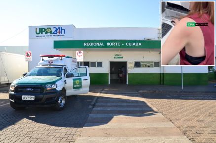 Duas profissionais de sade foram agredidas em na UPA do bairro Morada do Ouro, em Cuiab 