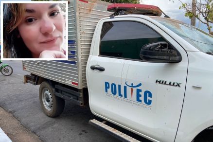 Gislaine Ferreira da Silva (detalhe), que foi morta pelo marido 