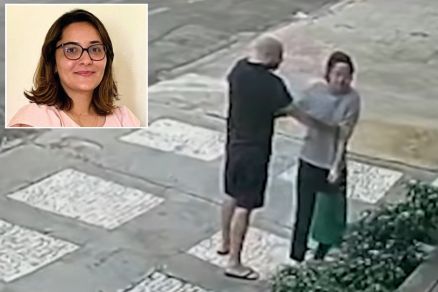 Imagem mostra ex de Viviane no dia anterior ao crime