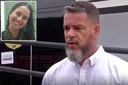 O delegado Brulio Junqueira, que investiga o caso da estudante Pamela Gracielly (detalhe)