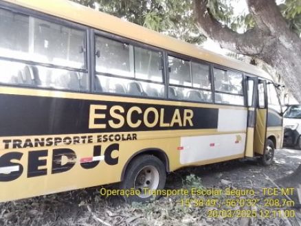 TCE-MT determinou a troca de 14 nibus utilizados no transporte escolar de Cuiab