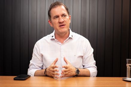 O secretrio de Segurana Pblica de Mato Grosso, coronel Csar Roveri