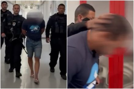 O traficante de drogas Antonio Ney da Silva Batista, que foi preso no RJ