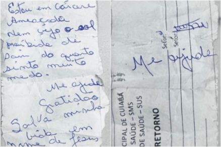 Bilhete que a vtima entregou a amiga era um pedido de socorro