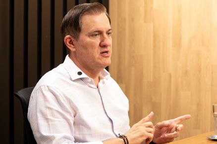 O coronel Csar Roveri, secretrio de Segurana Pblica de Mato Grosso