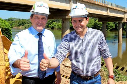 O ex-governador, Silval Barbosa, e o ex-secretrio de Estado, der Moraes