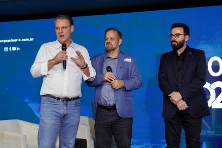 O ministro da Agricultura, Pecuria e Abastecimento, Carlos Fvaro, participou nesta sexta-feira (28.11) da Expominrio 2025, em Cuiab