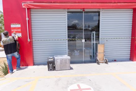 Farmcia interditada em Cuiab