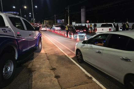 Operao Lei Seca realizada em Cuiab