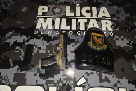 Polcia Militar reagiu a disparos de suspeitos e homem morre, dois conseguiram fugir 