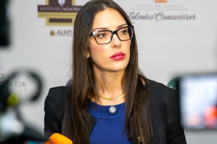 A deputada Janaina Riva, que elogiou perfil de novo conselheiro