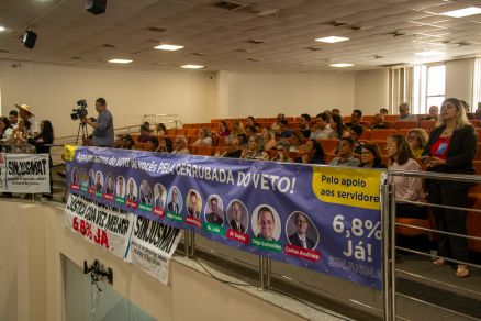 Vota��o na AL para derrubar o veto de reajuste dos servidores do Poder Judici�rio