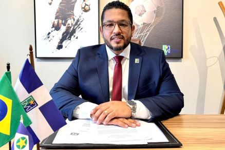 Presidente da Federao Mato-grossense de Futebol, Diogo Pecora